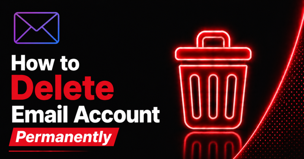 How to Delete Email Account