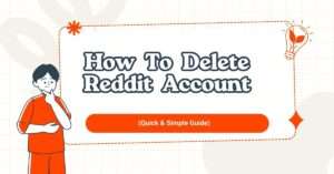 How to delete reddit account