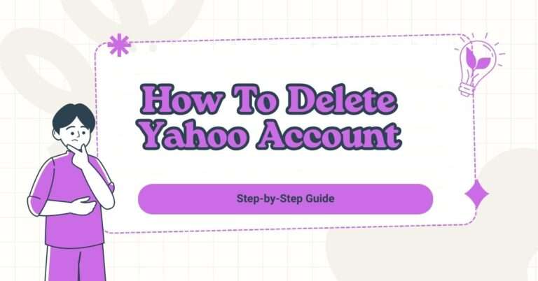 How to Delete Yahoo Account