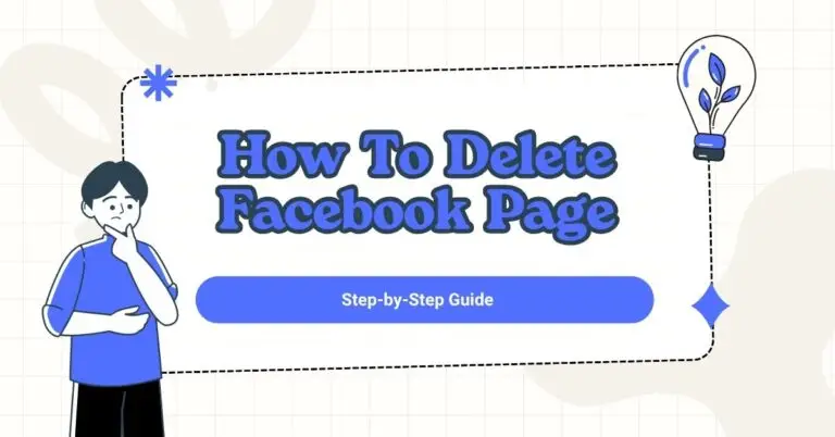How to Delete Facebook Page