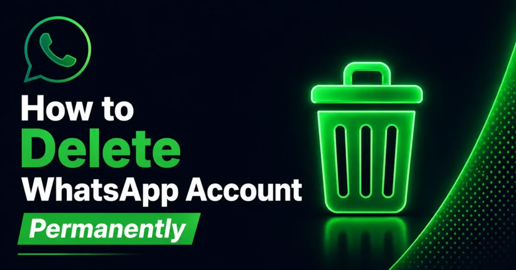 How to Delete WhatsApp Account