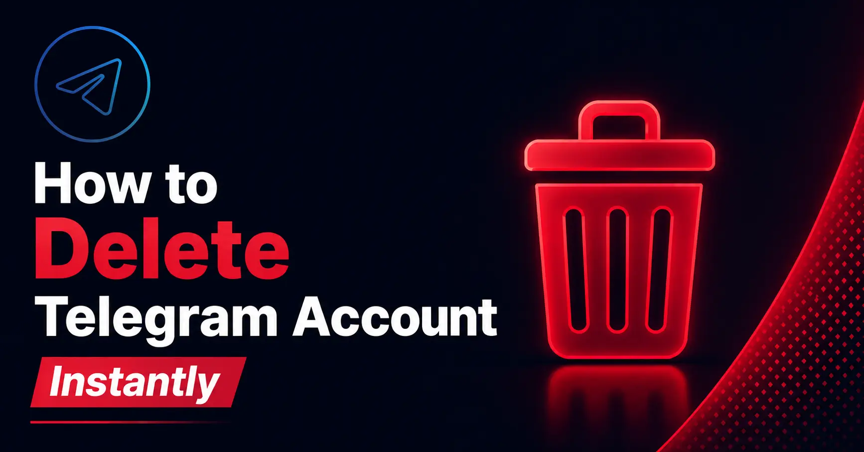 How to Delete Telegram Account